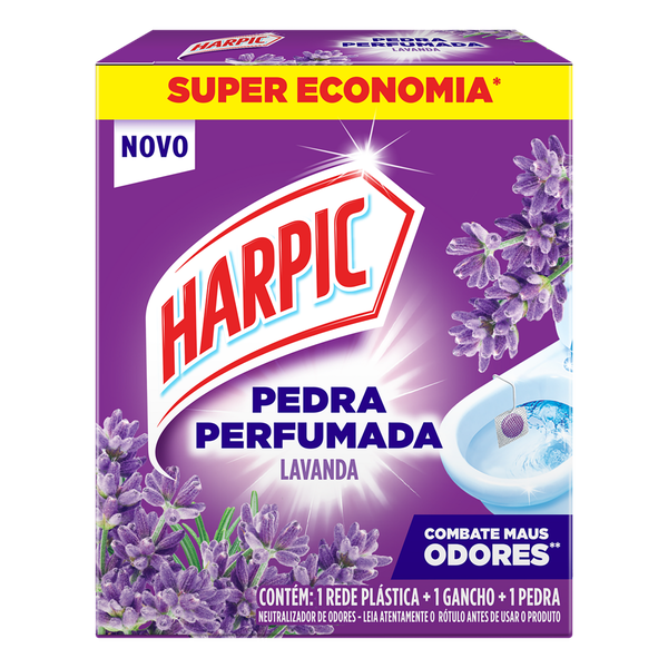 Pedra Sanitária Harpic Lavanda 20g