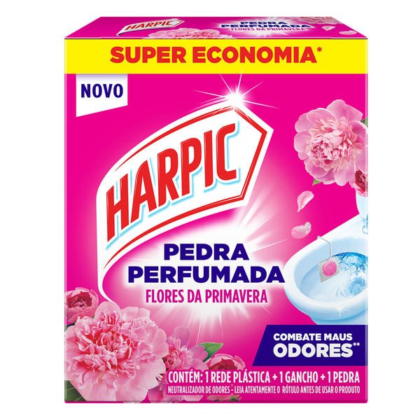 Pedra Sanitária Harpic Flores 20g
