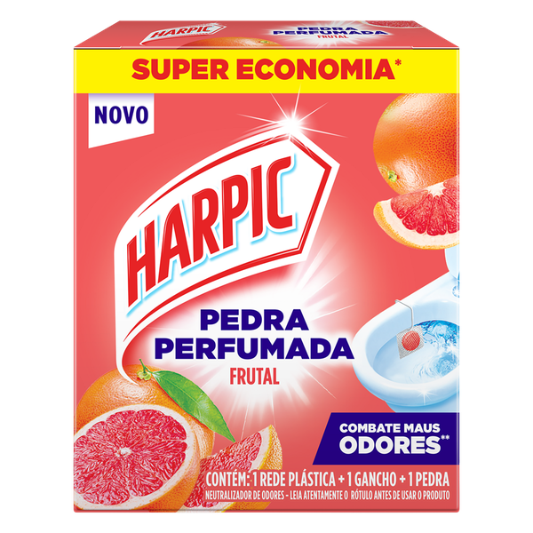 Pedra Sanitária Harpic Aroma Citrus 20g