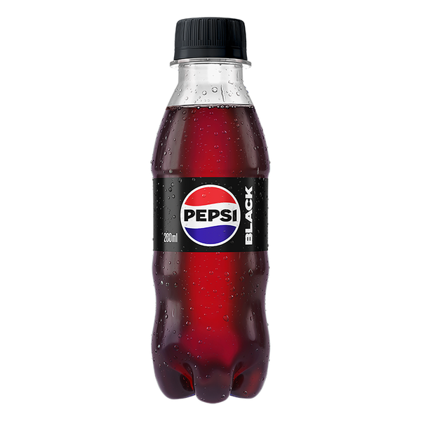 Refrigerante Pepsi Cola Black PET 200ml