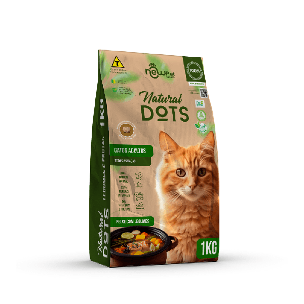 PET ALIM GATOS NATURAL DOTS LT 300G CULINARIA MAR