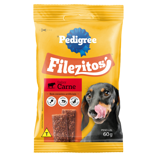 Filezitos Pedigree Carne 60g