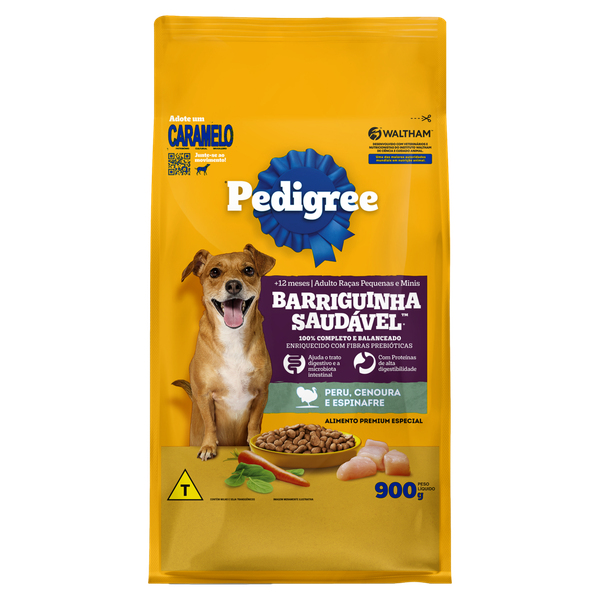 Ração Pedigree B Saud Peru Cen Especial 900g