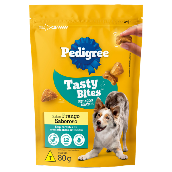 Snacks Pedigree Tasty Bites Frango 80g