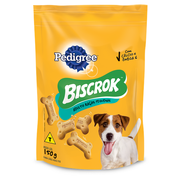 Biscoito Canino Biscrok Adulto Raças Pequenas 150g
