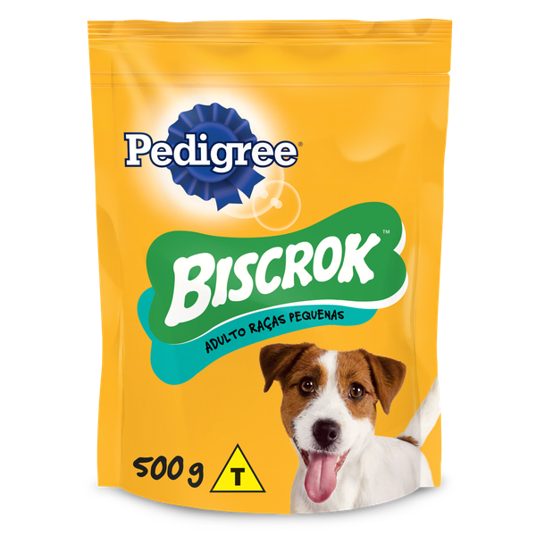 Biscoito Canino Biscrok Adulto Raças Pequenas 500g