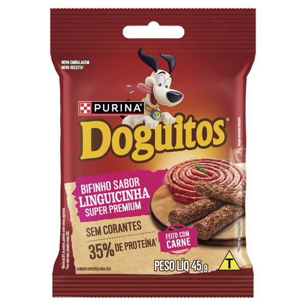 Petisco Doguitos Linguiça 45g