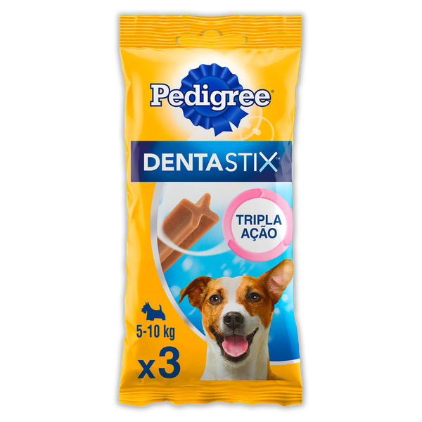 Petisco Pedigree Dentastix Raças Pequenas 45g 3 Unidades