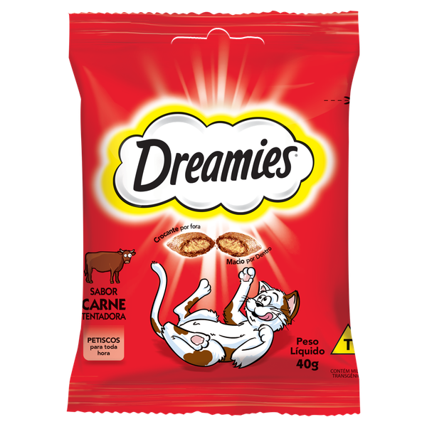 Petisco Dreamies Carne 40g