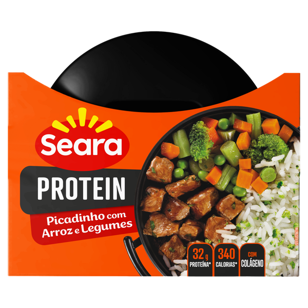 Picadinho Bovino Seara Proteína com Arroz E Legumes 270g