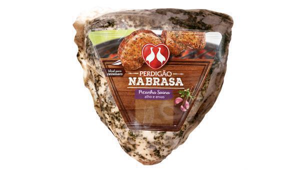 PICANHA SUINA PERDIGAO ALHO E ERVAS CONG KG