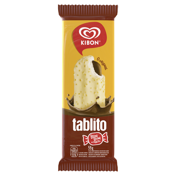 Picolé Kibon Tablito 59g