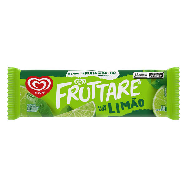 Picolé Kibon Fruttare Limão 58g