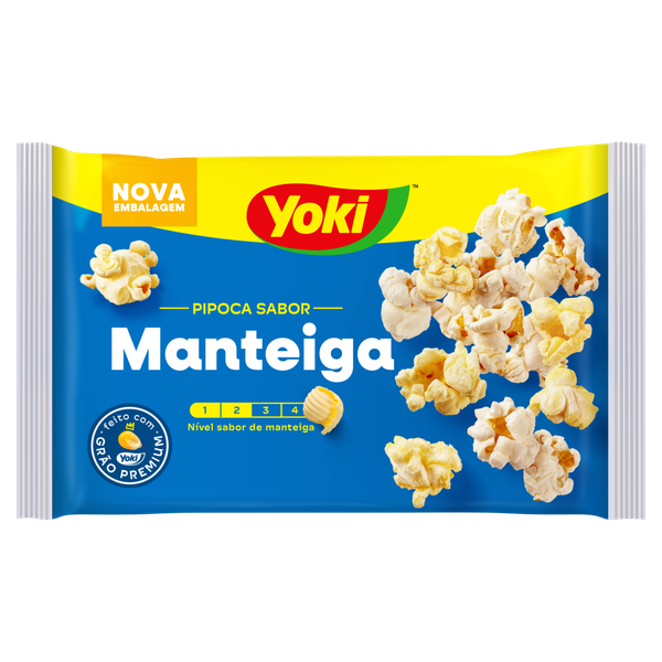 Pipoca para Micro-Ondas Yoki Manteiga 100g
