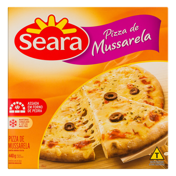 Pizza Seara Mussarela 440g