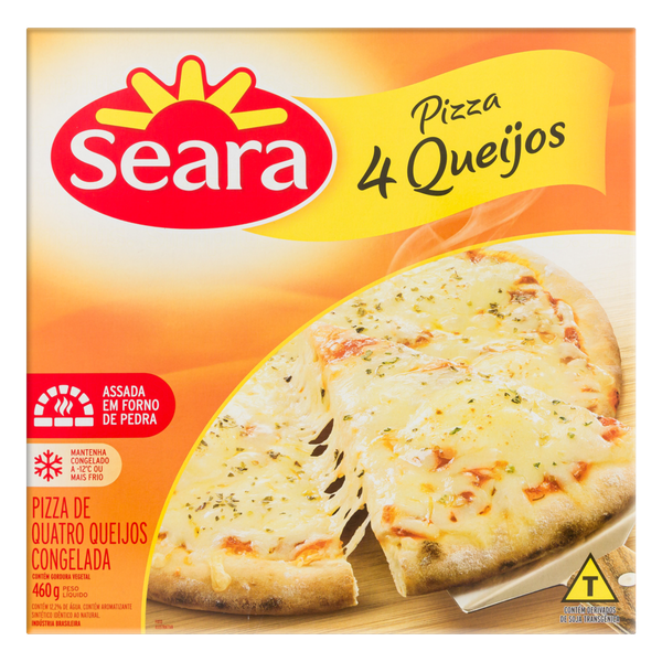 Pizza Seara 4 Queijos 460g