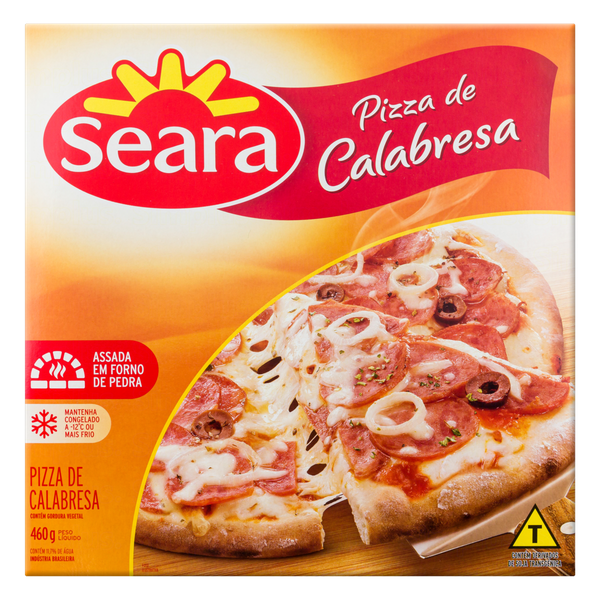 Pizza Seara Calabresa 460g