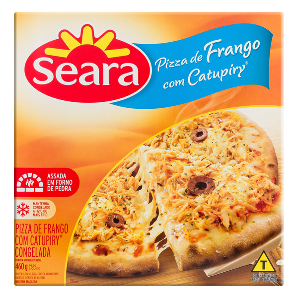 Pizza Seara Frango com Catupiry 460g