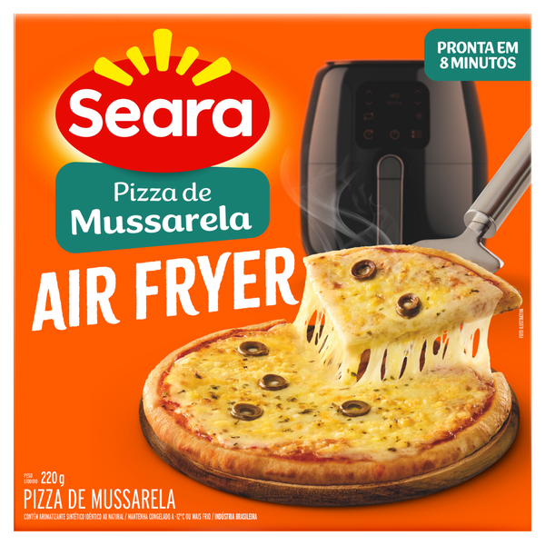 Pizza Seara Air Fryer Mussarela 220g