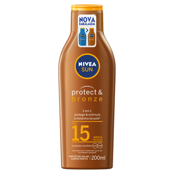 Protetor Solar Nivea para B FPS15 200ml