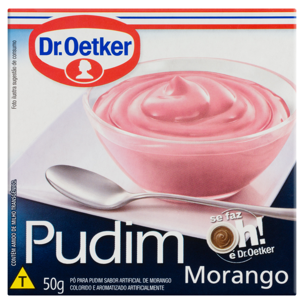 Pudim Dr. Oetker Morango 50g