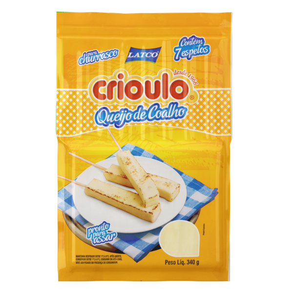 Queijo Coalho Crioulo Tradicional 340g