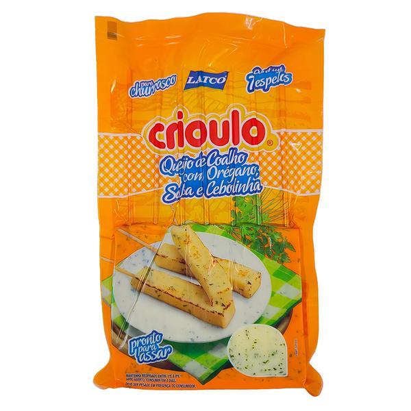 QUEIJO COALHO CRIOULO PALITO C OREG SALS KG