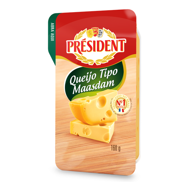 Queijo Maasdam Président 160g