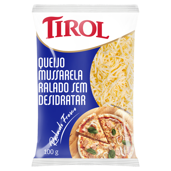 Queijo Mussarela Tirol Ralado Fresco 100g