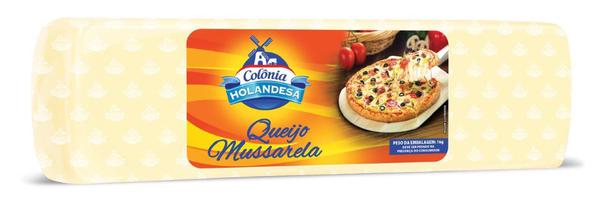 Queijo Mussarela Colonia Holandesa Kg