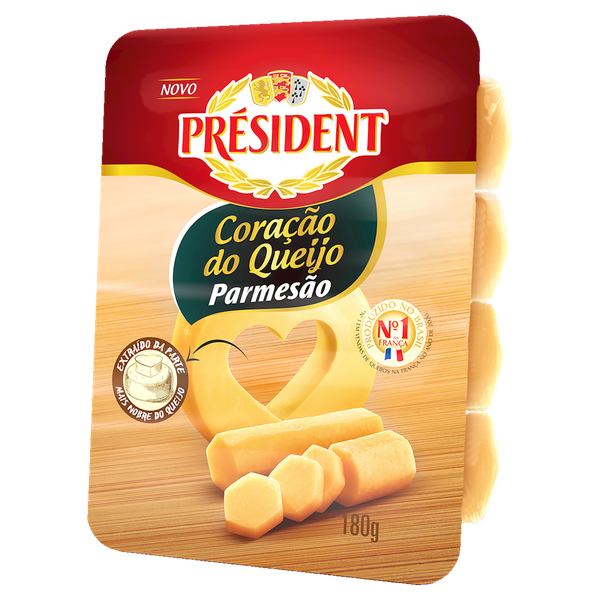 Queijo Parmesão Président Cilindro 180g