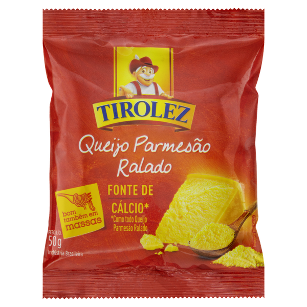 Queijo Parmesão Tirolez Ralado 50g