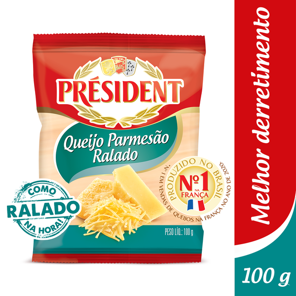 Queijo Ralado Président 100g