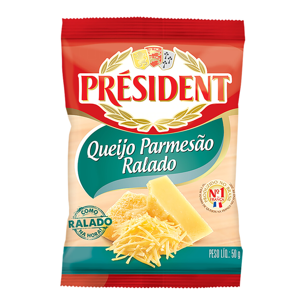 Queijo Ralado Président Parmesão 50g
