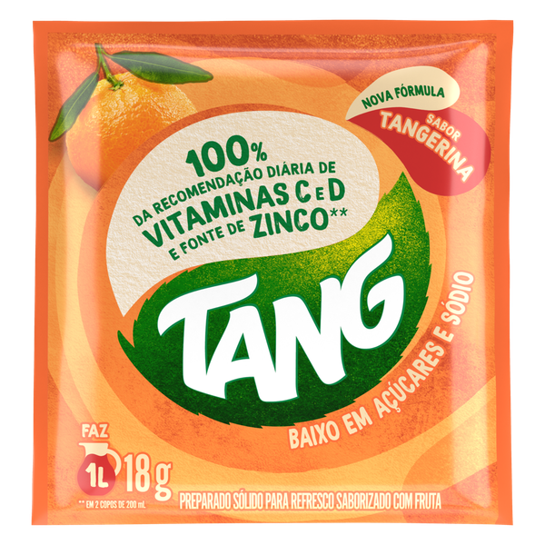 Refresco em Pó Tang Tangerina 18g