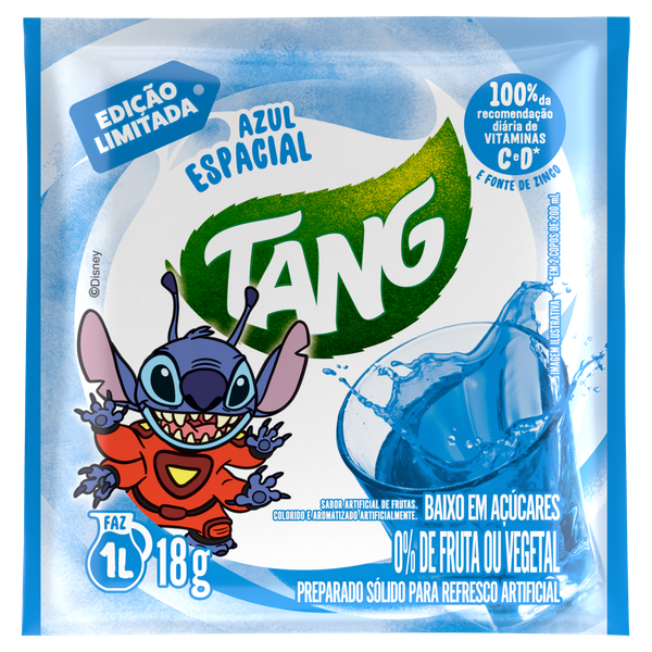 Refresco em Pó Tang Azul Espacial 18g
