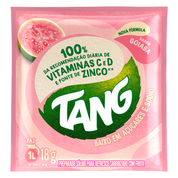 Refresco em Pó Tang Goiaba 18g