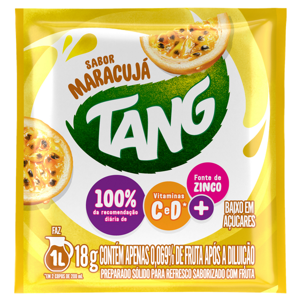 Refresco em Pó Tang Maracujá 18g