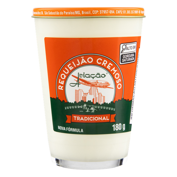 Requeijão Aviação Tradicional 180g