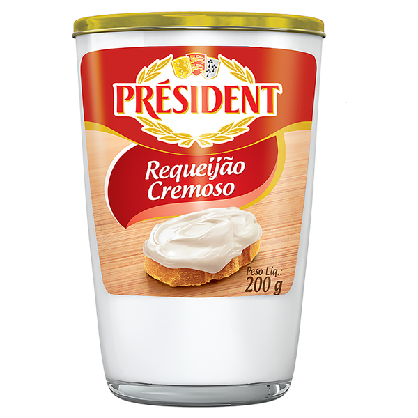 Requeijão Président Tradicional Copo 200g