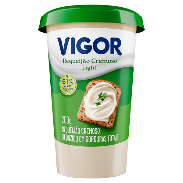 Requeijão Vigor Light Copo 200g