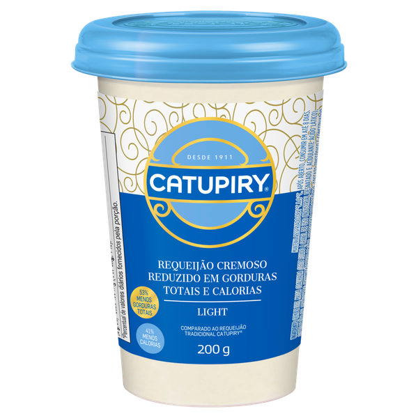 Requeijão Catupiry Cremoso Light 200g
