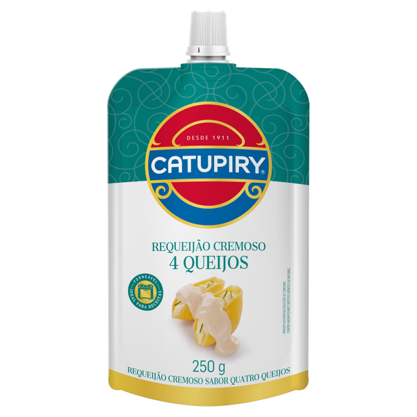 Requeijão Catupiry Pouch Quatro Queijos 250g