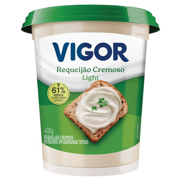 Requeijão Vigor Light 400g