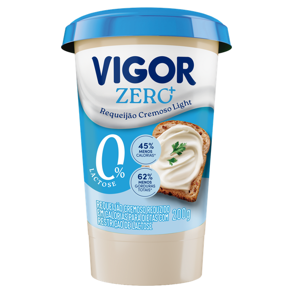 Requeijão Vigor Zero Lactose 200g