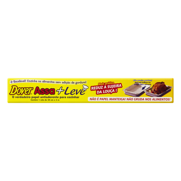 Rolo Alumínio Dover Assa Mais Leve 30cm