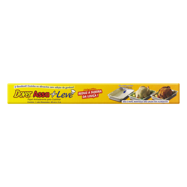 Rolo Alumínio Dover Assa Mais Leve 40cm