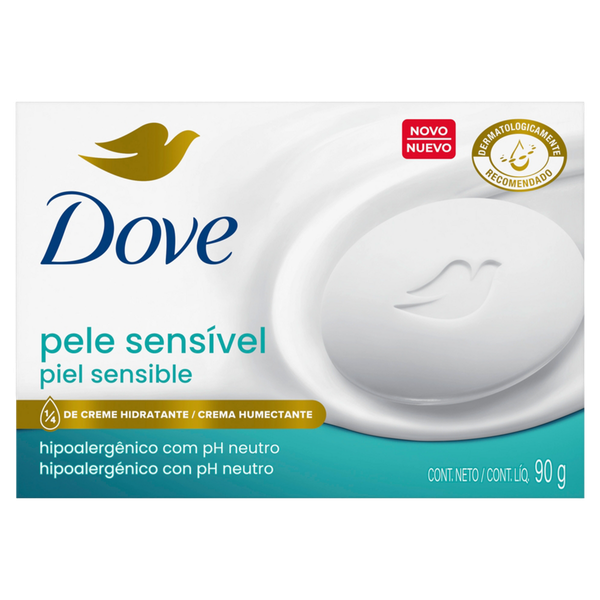 Sabonete Dove Pele Sensível 90g
