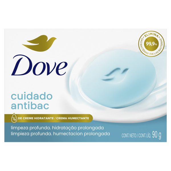 Sabonete Dove Antibac Protege Cuida 90g