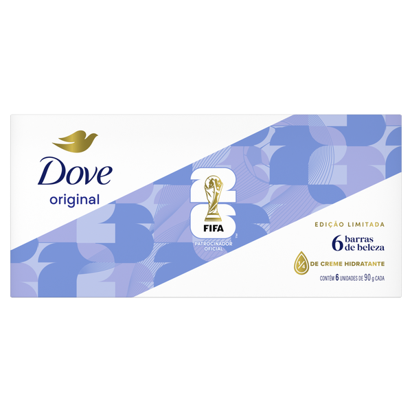 Sabonete Dove Branco 6x90G